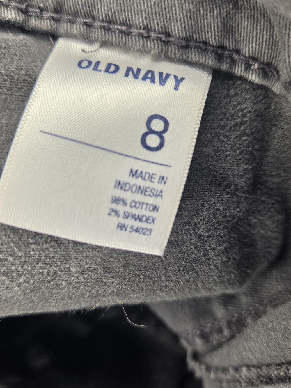 Old Navy Jeans Size 8 Women’s Black Skinny Jeans with Ankle Zippers